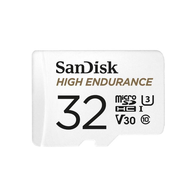 Karta pamięci microSDHC SanDisk High Endurance 32GB V30 z adapterem