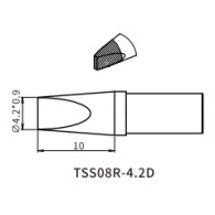 TSS08R-4.2D tip for Quick TS8