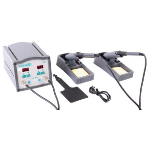 Quick 203D Soldering station with 2 soldering irons 2x90W