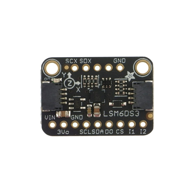 STEMMA QT LSM6DS3TR-C 6-DoF Accel + Gyro IMU - module with 6-axis IMU ...