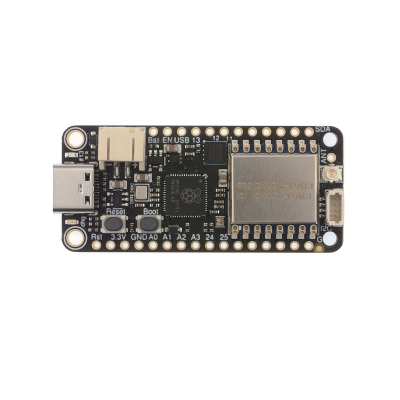 Feather RP2040 with RFM95 - board with RP2040 microcontroller and LoRa ...