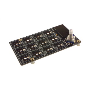 MACROPAD RP2040 Bare Bones - keyboard module with LED backlight, encoder and display