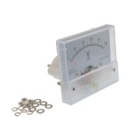 Analog panel voltmeter 0 - 100V