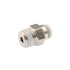 PC4-M10 - Pneumatic tube connector, white