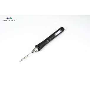MiniWare TS80P - portable digital 30W soldering iron with display