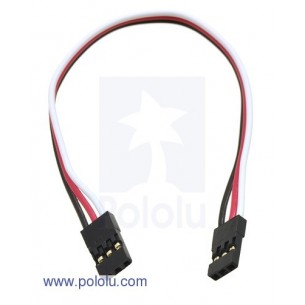 Pololu 779 - Servo Extension Cable 6" Female - Female
