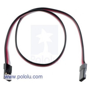 Pololu 780 - Servo Extension Cable 12" Female - Female