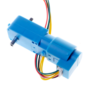 DC motor type TT 6V 300RPM with encoder and double-sided shaft
