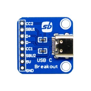 USB Type-C Plug Breakout - module with USB type C connector
