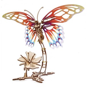 UGears Butterfly - mechanical model kit