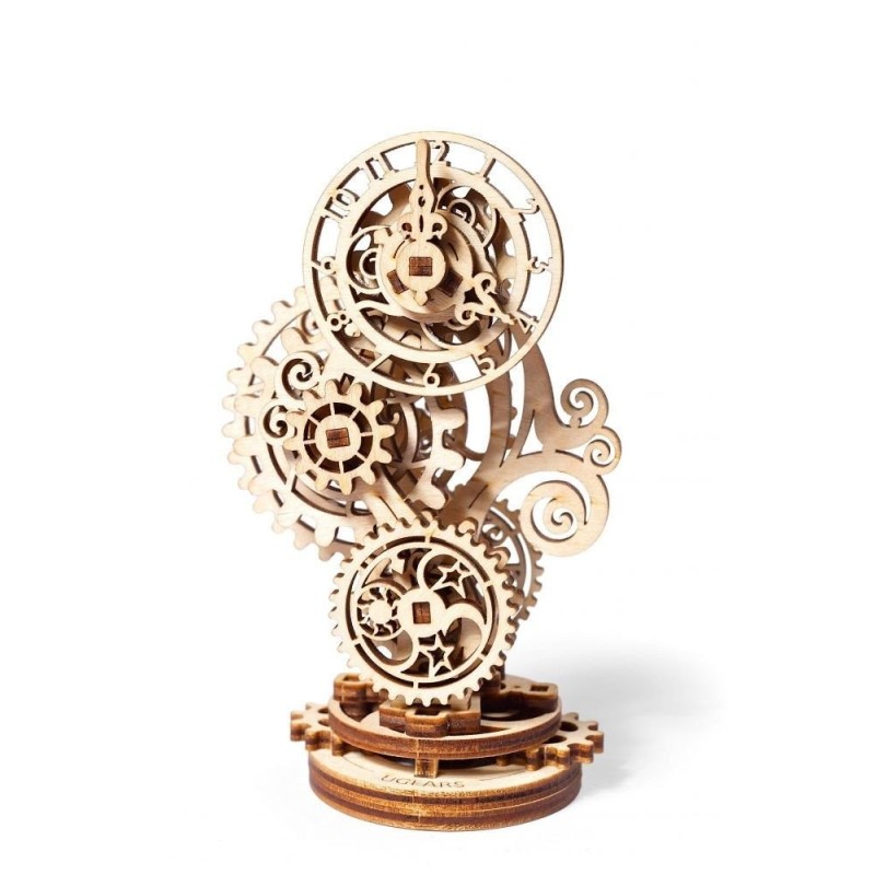 UGears Steampunk Clock - mechanical model kit