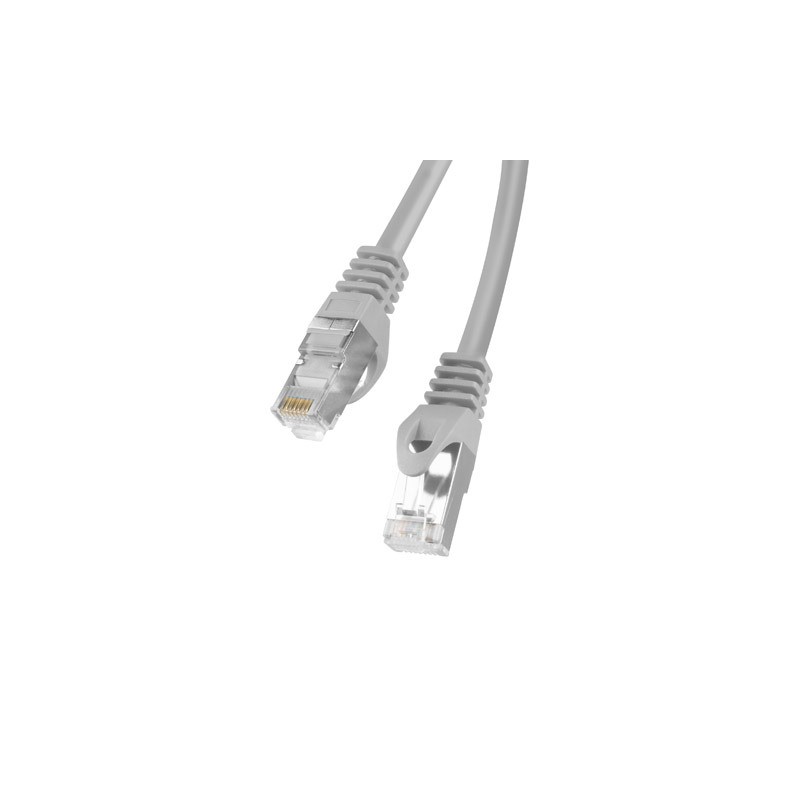 Patchcord cat.6 FTP 15M grey Fluke Passed Lanberg