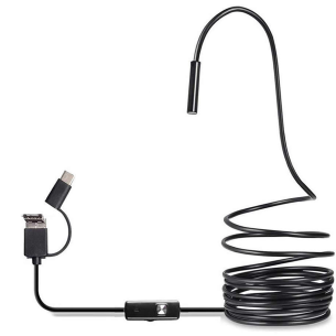 5.5mm endoscope camera with 2m flexible cable