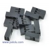 Pololu 1911 - 0.1" (2.54mm) Crimp Connector Housing: 2x3-Pin 10-Pack