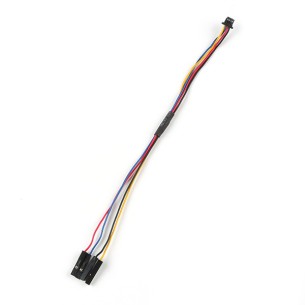 Flexible Qwiic Cable - przewód żeński Qwiic 4-pinowy z wtyczką JST-SH, 165 mm (elastyczny)