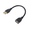 Cable USB Akyga AK-USB-23 USB A (m) / USB A (f) ver. 2.0 15cm