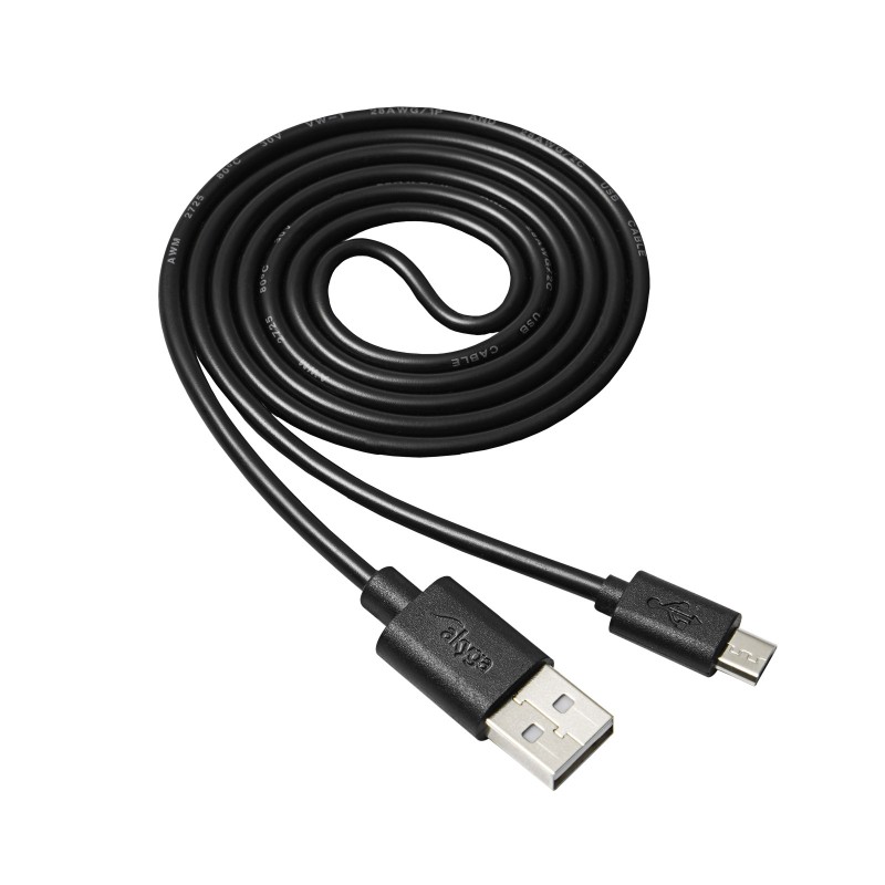 Kabel USB Akyga AK-USB-21 USB A (m) / micro USB B (m) ver. 2.0 1.0m