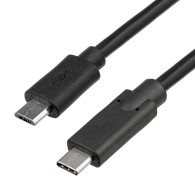 Kabel USB Akyga AK-USB-16 micro USB B (m) / USB type C (m) ver. 2.0 1.0m