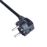 Power cable Akyga AK-OT-01P with open tin CEE 7/7 250V/50Hz CU 3x1mm2 1.5m