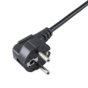 Kabel zasilający Akyga AK-PC-05A CCA CEE 7/7 / IEC C13 5 m