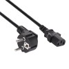 Kabel zasilający Akyga AK-PC-08C CU CEE 7/7 / IEC C13 10m
