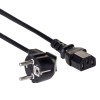 Kabel zasilający Akyga AK-PC-05C CU CEE 7/7 / IEC C13 5m