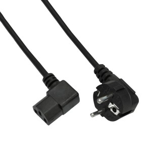 Kabel zasilający Akyga AK-PC-02C CU CEE 7/7 / IEC C13 1.5m