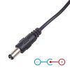 DC Cable Akyga AK-DC-04 CU USB A (m) / 5.5 x 2.5 mm (m) 0.8 m