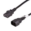 Kabel zasilający Akyga AK-PC-07A przedłużacz CCA IEC C13 / C14 3 m