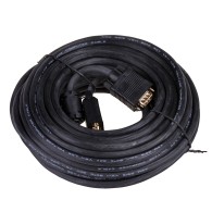 VGA cable Akyga AK-AV-09 15pinM/15pinM 15m 2xferryte