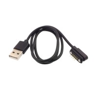 USB cable with a 4-pin magnetic connector + socket
