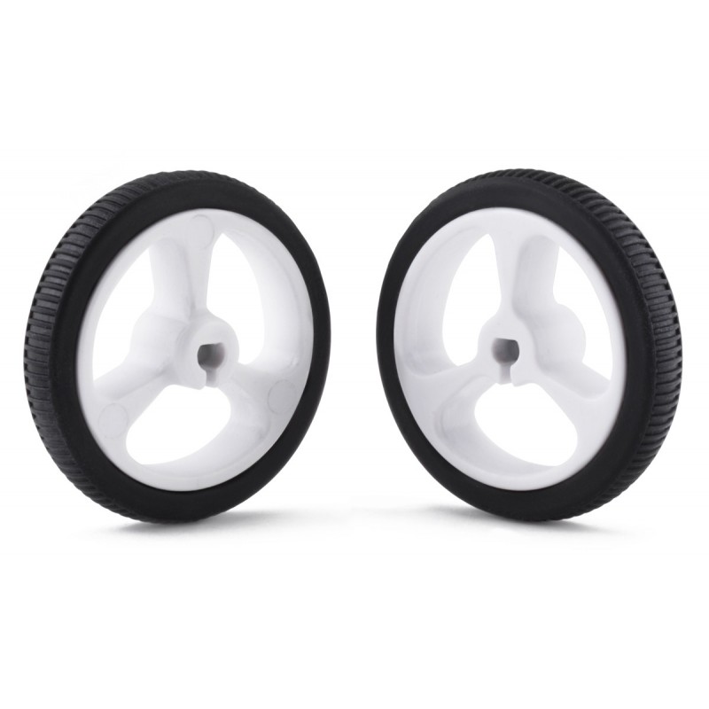 Pololu 32x7mm wheels (white)