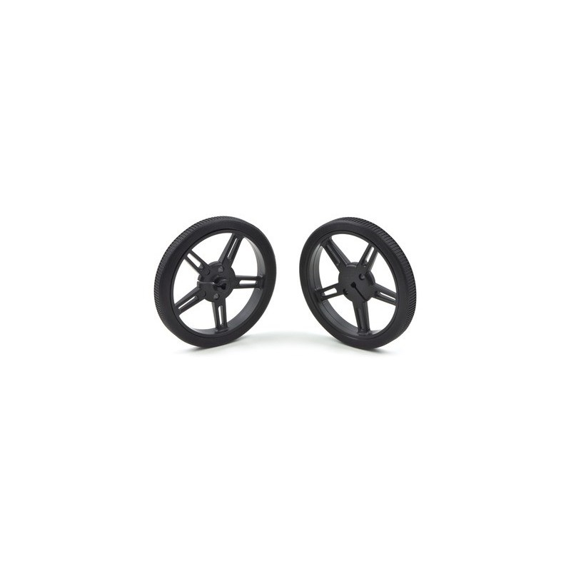 Pololu 1420 - Pololu Wheel 60x8mm Pair - Black