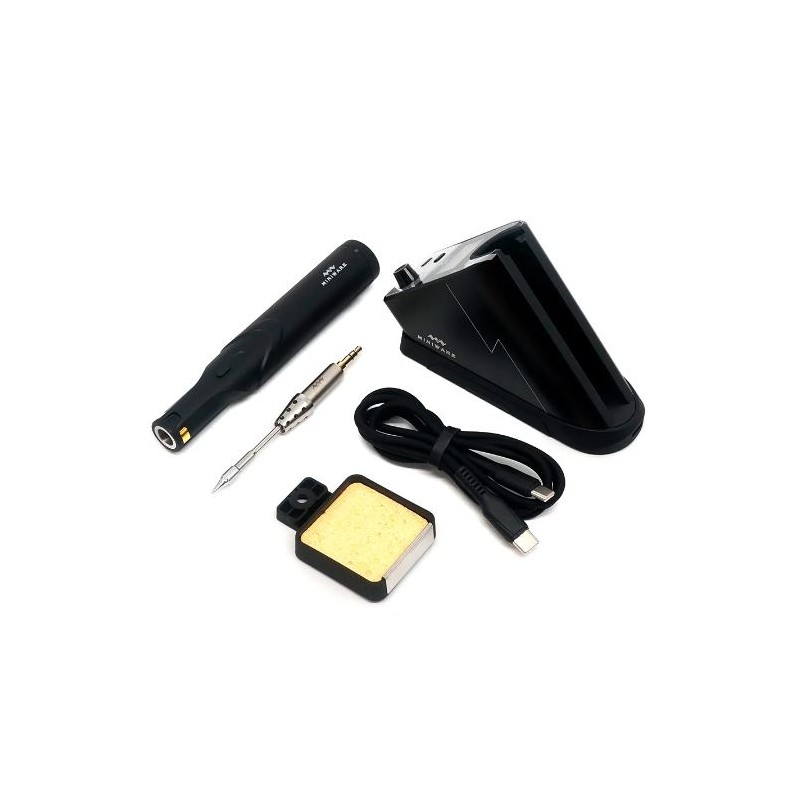 MiniWare TS1C - цифрова станція з бездротовим паяльником (жало B02)