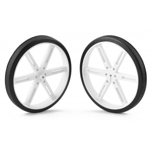 Pololu wheels 90x10mm (white)