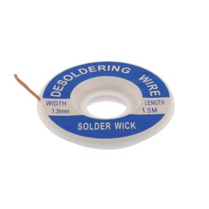 1.5 mm soldering iron (solder tape)