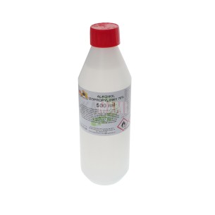 IPA 70% 500ml, plastic bottle with a safety nut