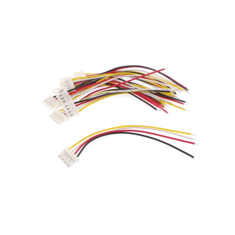 Cable with plug micro 5264 4-pin 10cm - 10pcs.