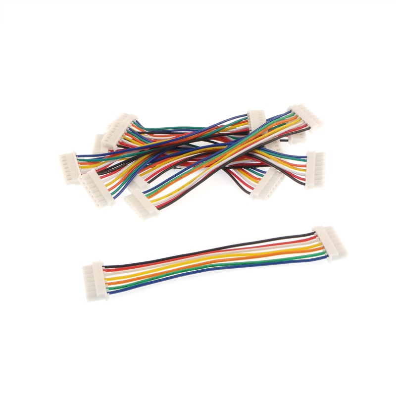 Cable micro 5264 7-pin 10cm A-A - 10pcs.