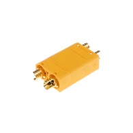 XT90 - high-current connector (plug + socket + shields)