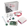 Raspberry Pi 4B 8GB starter kit with official accessories (camera) - white