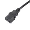 Kabel zasilający Akyga AK-PC-03C CU IEC C13 / IEC C14 1.8m