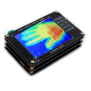 MLX90640 thermal imaging camera module with 2.8" display