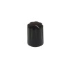 6mm potentiometer knob (black)