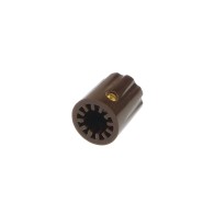 6mm potentiometer knob (brown)