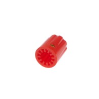 6mm potentiometer knob (red)