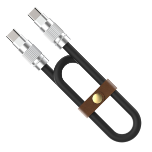 Fnirsi C2C cable - soft silicone USB type C cable