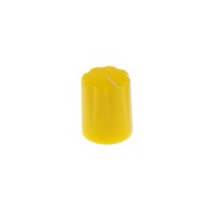 Pokrętło potencjometru 6mm (żółte)