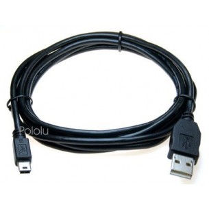 Pololu 130 - USB Cable A to Mini-B 6 ft.