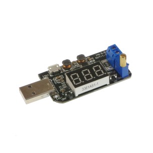 Moduł przetwornicy USB Step-Up 0,5-30V 15W